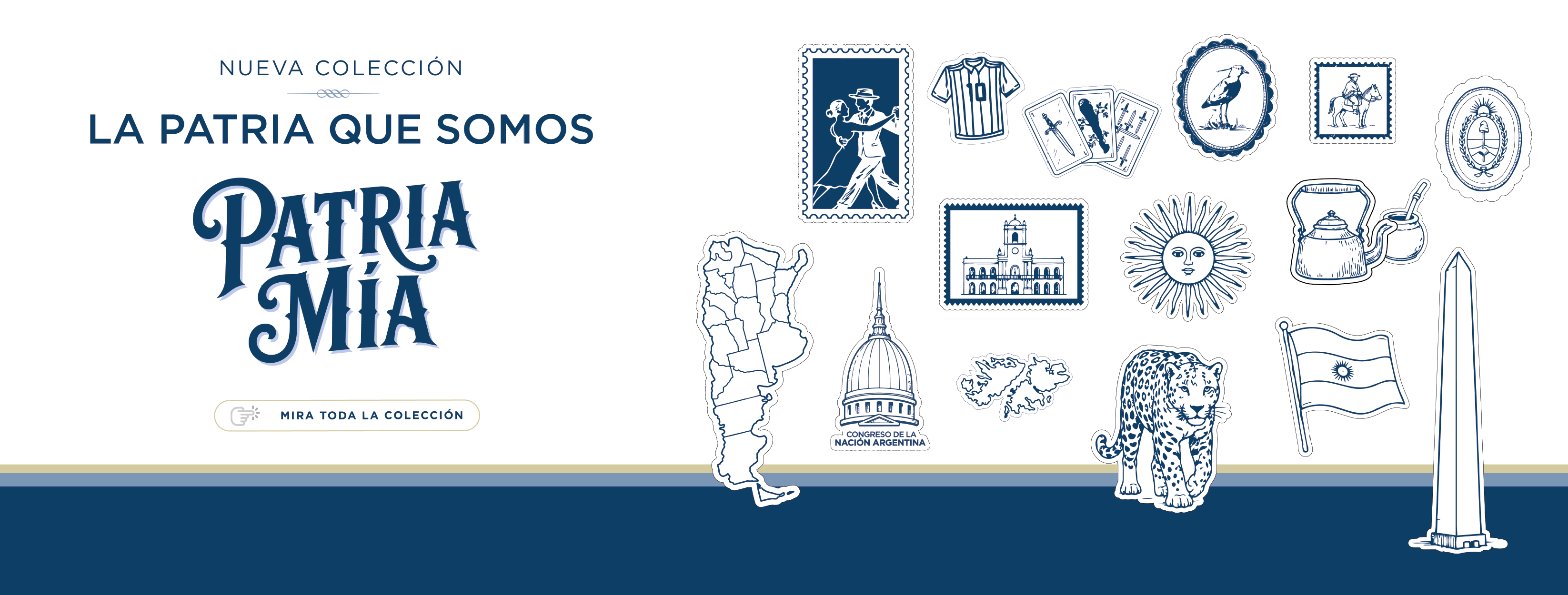 Patria Mía: la nueva colección de la Imprenta del Congreso de la Nación
